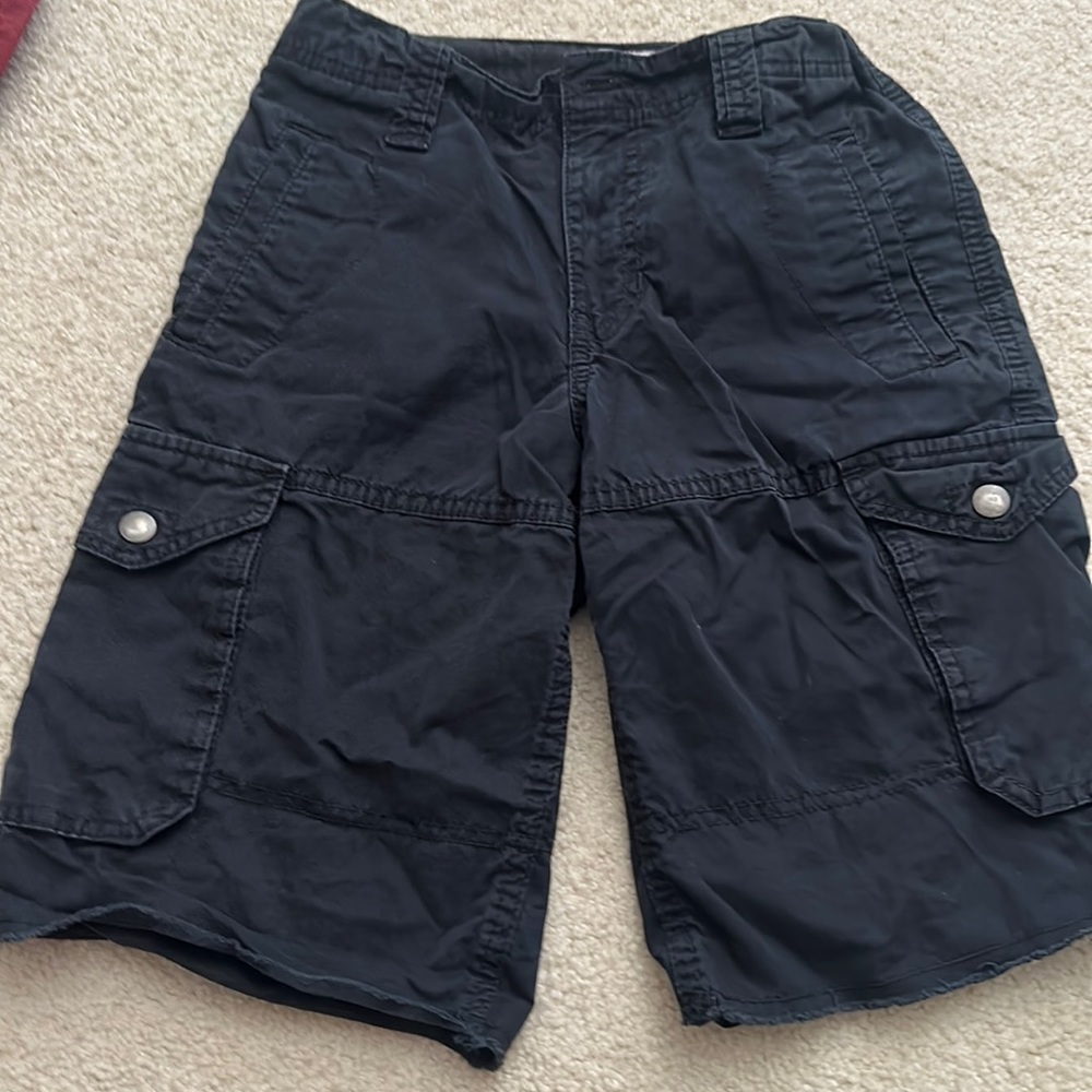 Old nave shorts for boys. Knee length